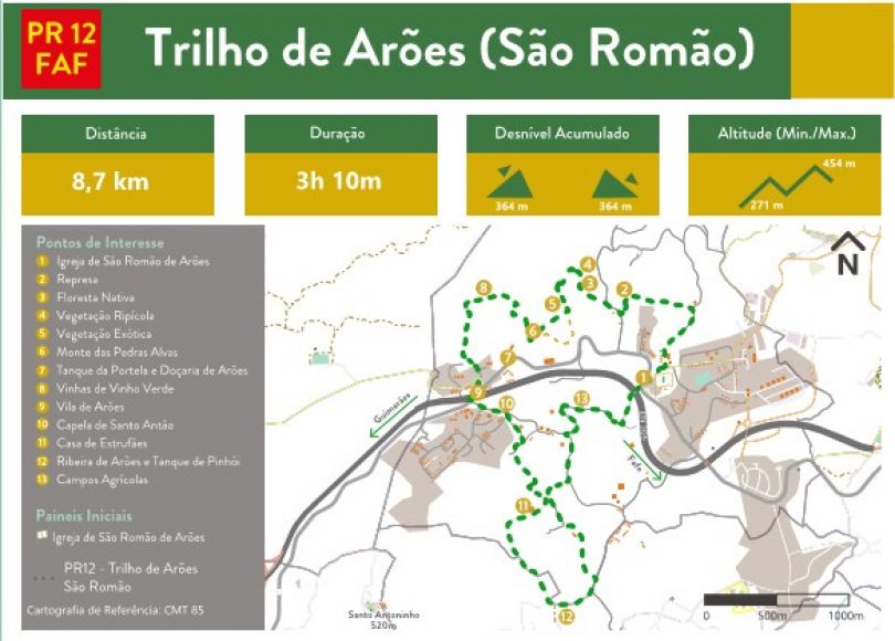 Caminhada pelo Tilho de Ar&otilde;es  (PR 12 FAF)