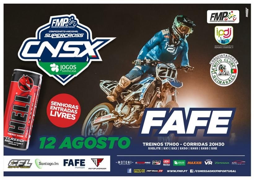 Supercross Noturno em Ar&otilde;es S&atilde;o Rom&atilde;o.