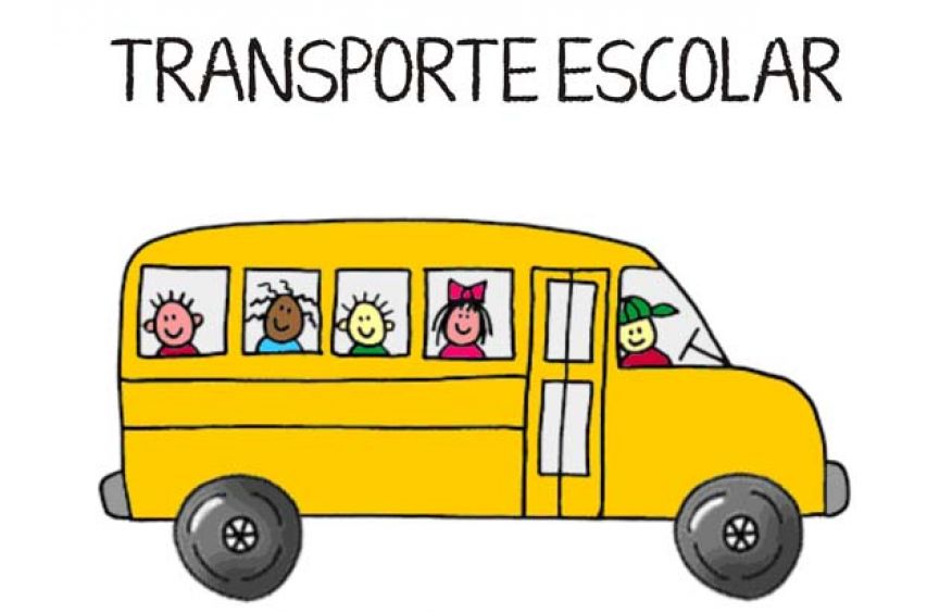 Aviso transporte escolar ano letivo 2023/2024.
