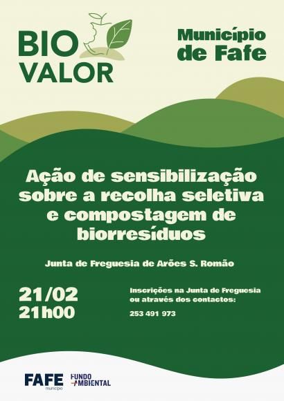 A&ccedil;&atilde;o de sensibiliza&ccedil;&atilde;o sobre a recolha seletiva e compostagem de biorres&iacute;duos